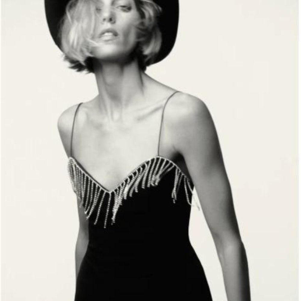 ZARA | Fringed Dress